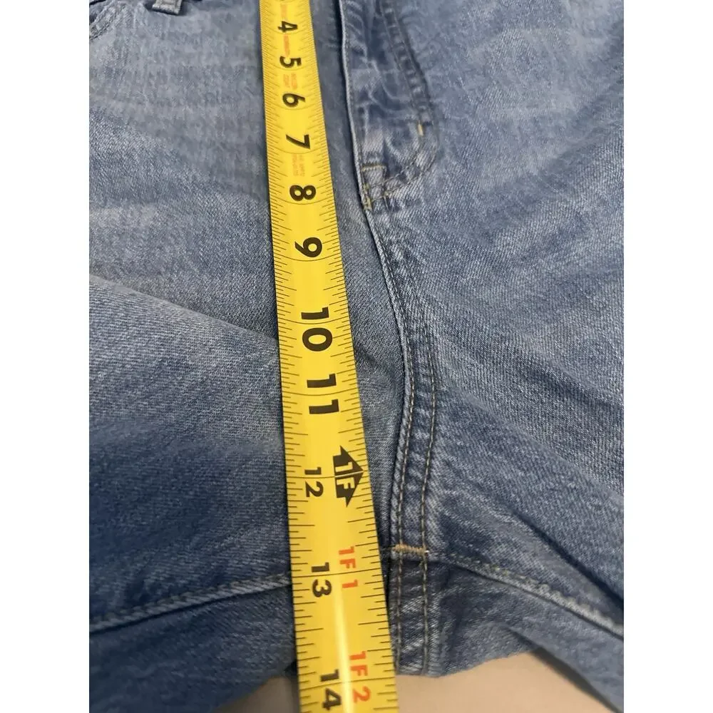 J. Crew High Rise Classic Vintage Light Wash Denim Jeans Womens Size 32 - Picture 6 of 8